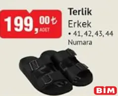 TERLİK ERKEK TERLİK ERKEK